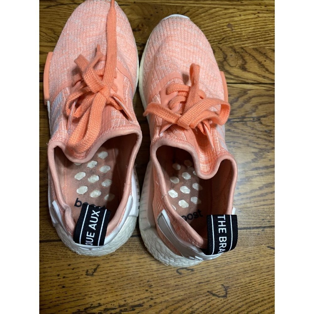 adidas NMD Runner R1 W Sun Glow Pink Peach Coral BY3034 Boost Womens Size 9 - Picture 7 of 9